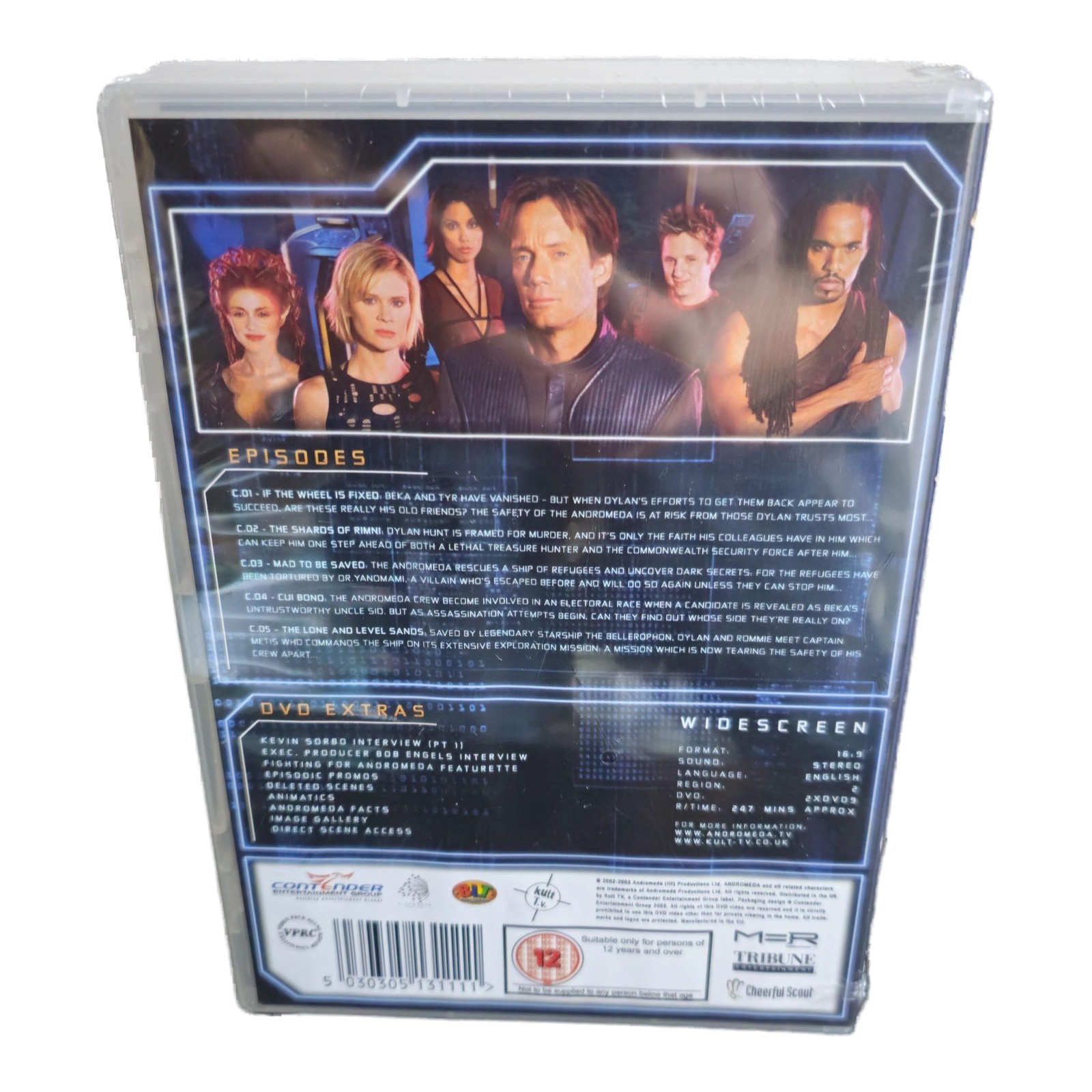 Andromeda Complete Series DVDs - Brand New Sealed - Five Disc Set - Image 3