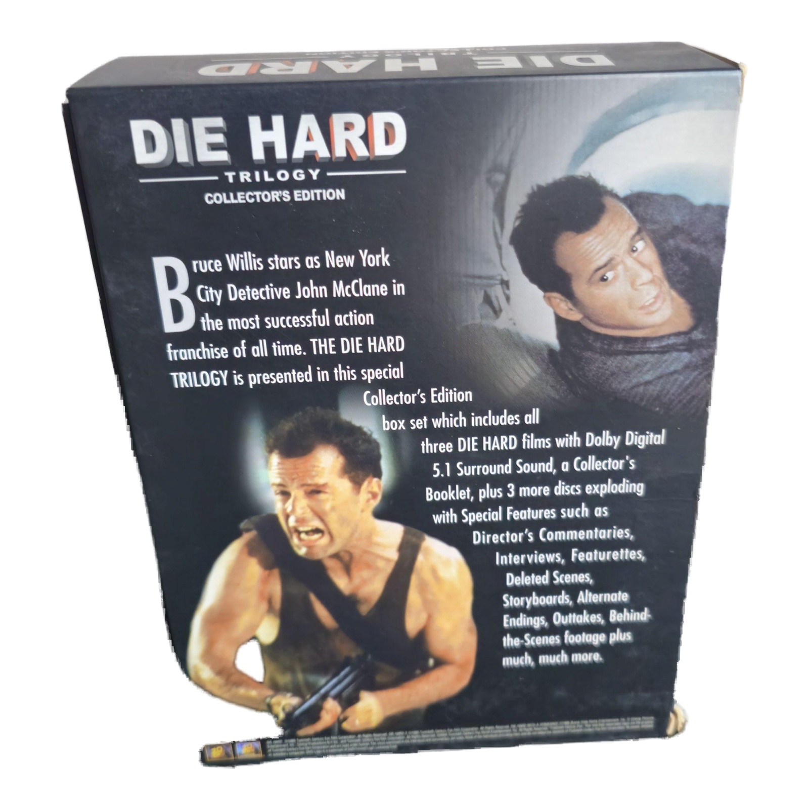 Die Hard Trilogy Collector's Edition DVD - Bruce Willis - Region 2 - Mint - Image 3
